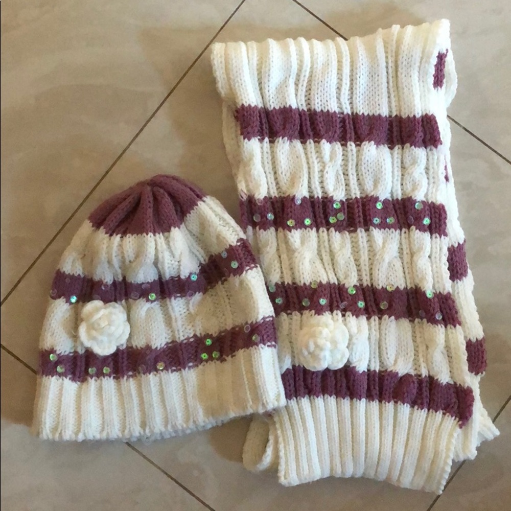 Bongo Winter hat and scarf for girl